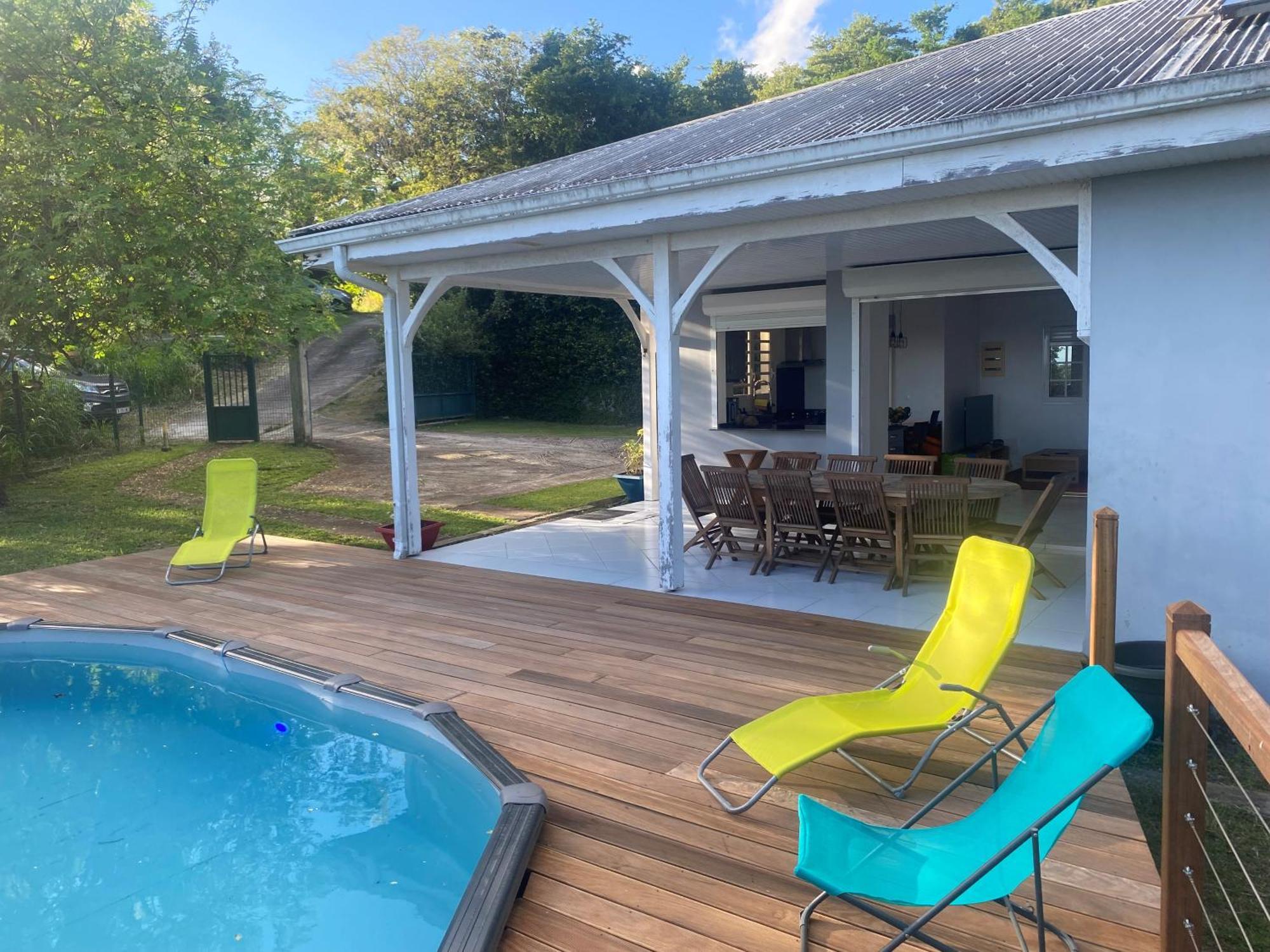 Les Terrasses De Maelle - Jolie Villa F4 Vue Mer Riviere-Salee Extérieur photo