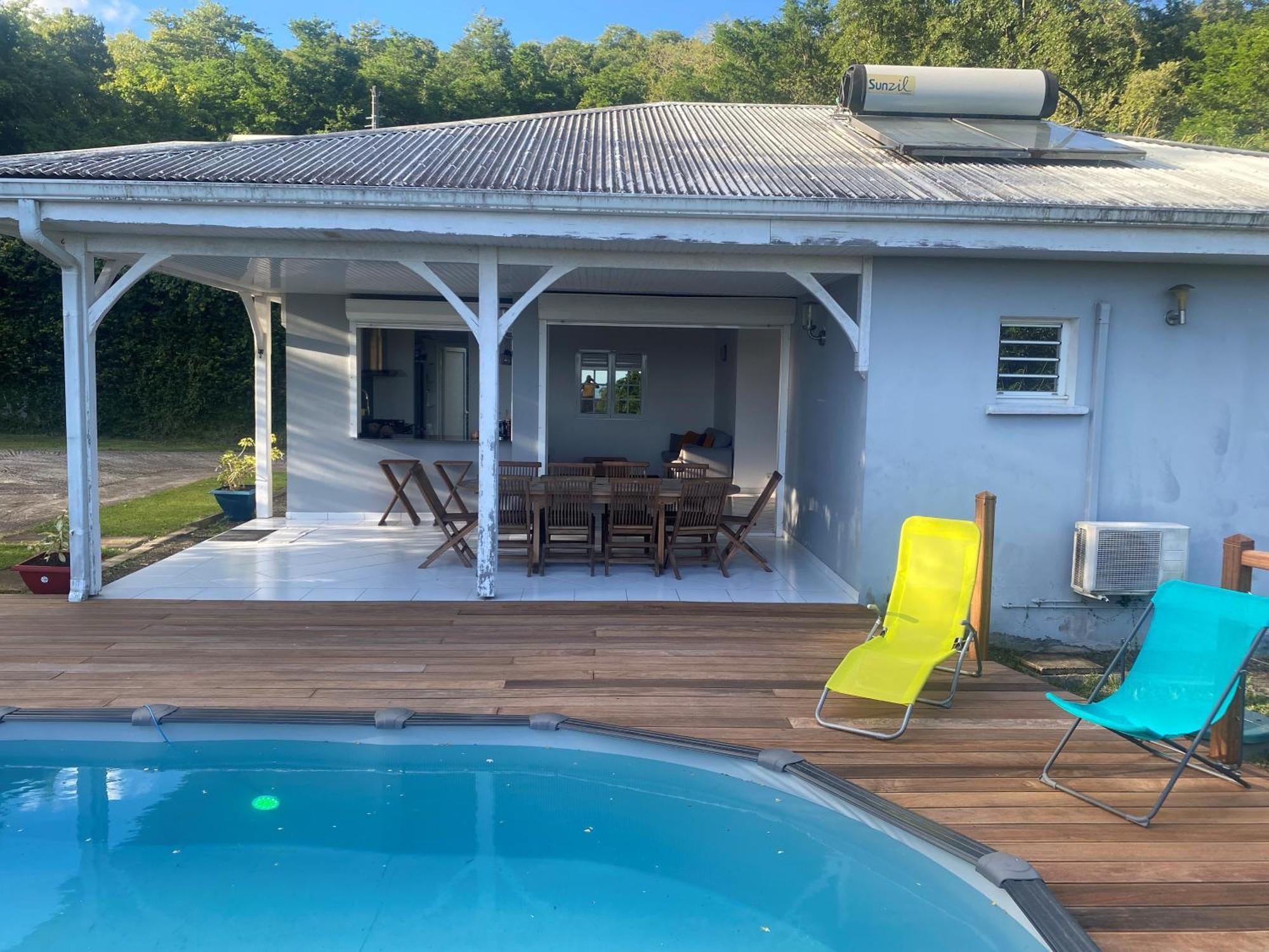 Les Terrasses De Maelle - Jolie Villa F4 Vue Mer Riviere-Salee Extérieur photo